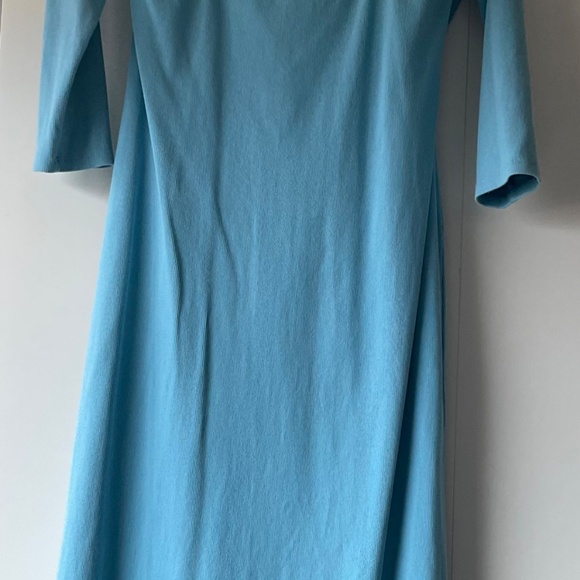 Anthropologie Blue Midi Dress - Picture 2 of 9